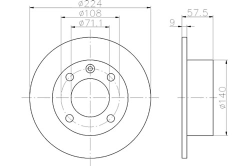 BROMSSKIVA - 2