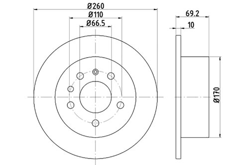 BROMSSKIVA - 2