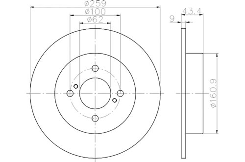 BROMSSKIVA - 2
