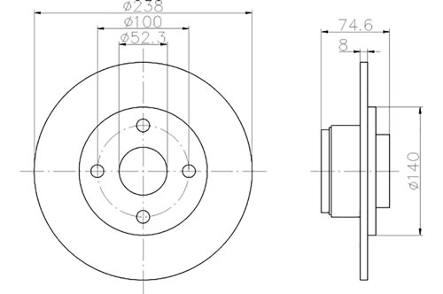 BROMSSKIVA - 2
