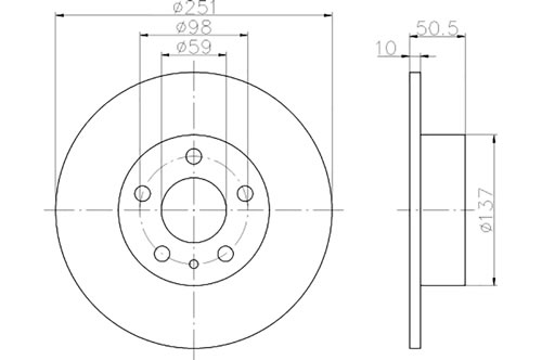 BROMSSKIVA - 2