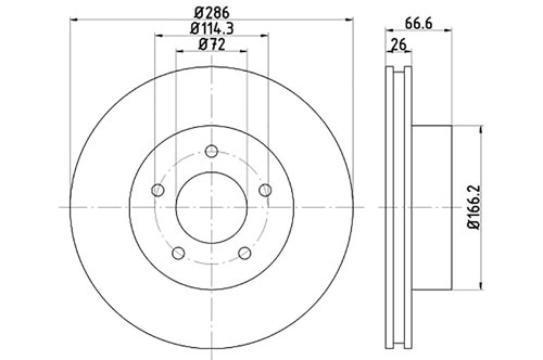 BROMSSKIVA - 2