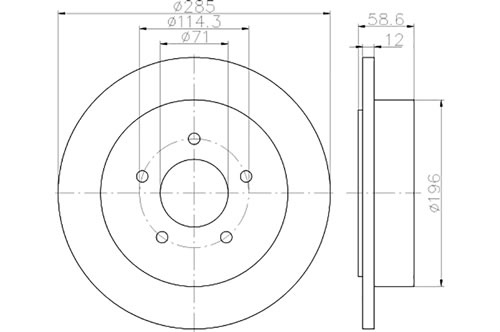 BROMSSKIVA - 2