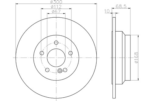 BROMSSKIVA - 2