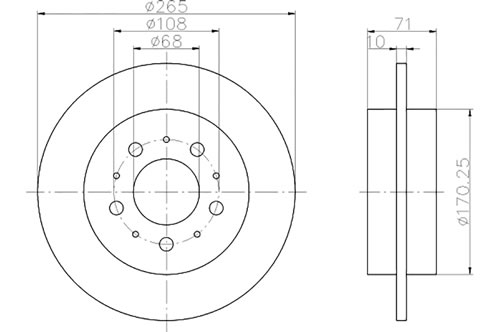 BROMSSKIVA - 2