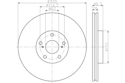 BROMSSKIVA - 2