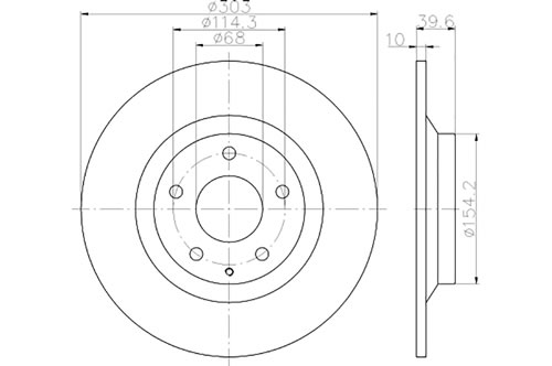BROMSSKIVA - 2