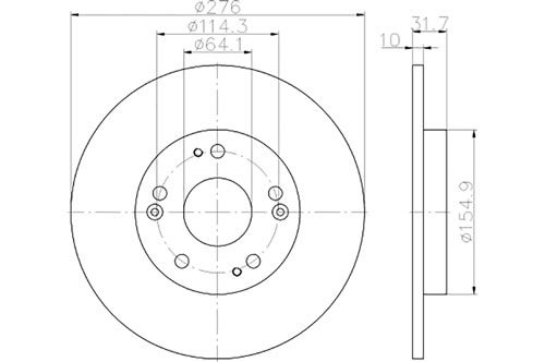 BROMSSKIVA - 2