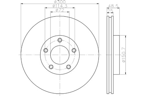 BROMSSKIVA - 2