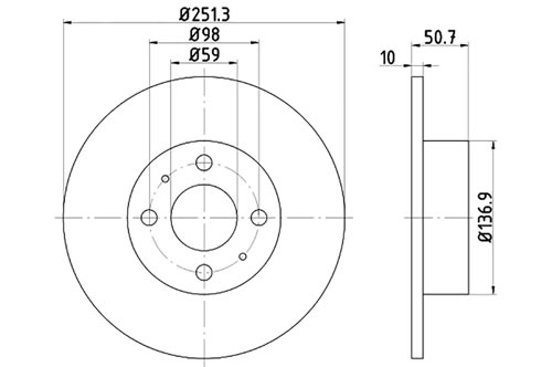 BROMSSKIVA - 2