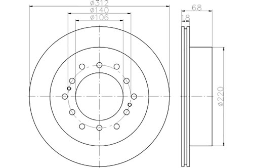 BROMSSKIVA - 2