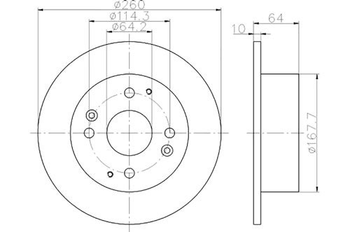 BROMSSKIVA - 2