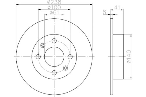 BROMSSKIVA - 2