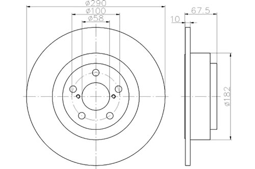 BROMSSKIVA - 2