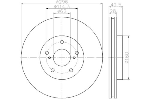 BROMSSKIVA - 2