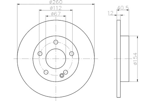 BROMSSKIVA - 2