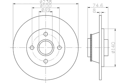 BROMSSKIVA - 2