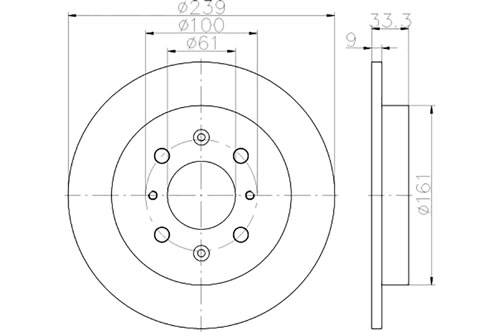 BROMSSKIVA - 2