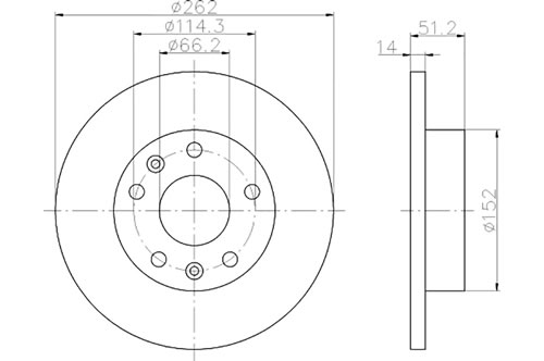 BROMSSKIVA - 2