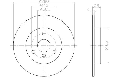BROMSSKIVA - 2