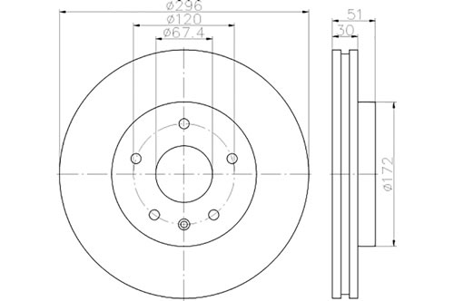 BROMSSKIVA - 2
