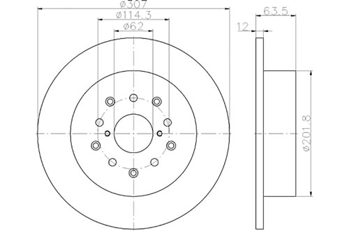 BROMSSKIVA - 2