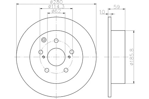 BROMSSKIVA - 2