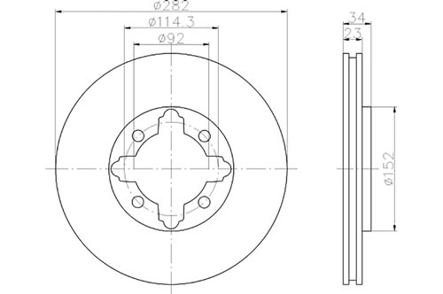 BROMSSKIVA - 2
