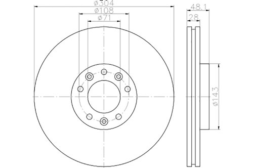 BROMSSKIVA - 2