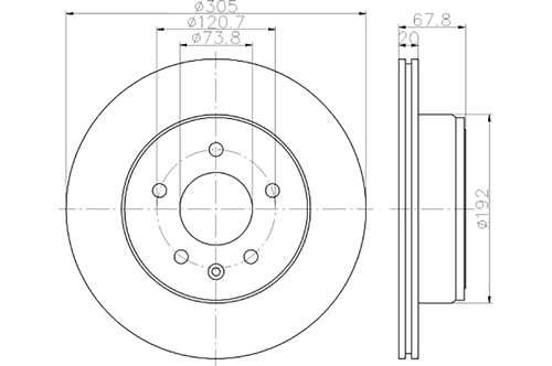 BROMSSKIVA - 2
