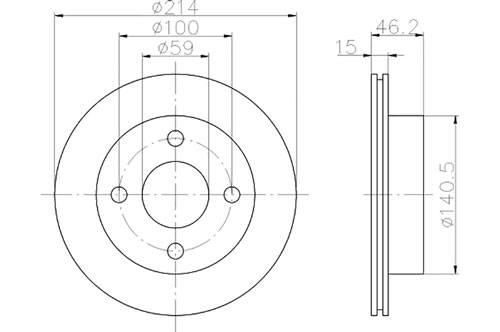 BROMSSKIVA - 2