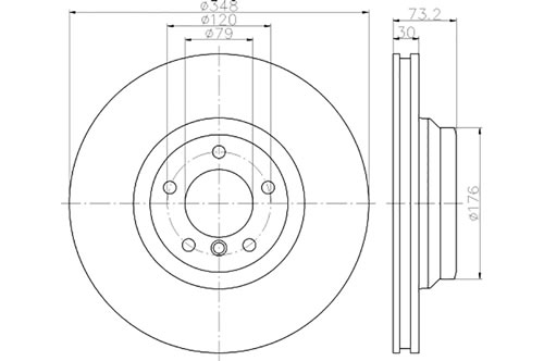BROMSSKIVA - 2