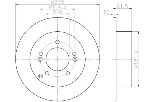 BROMSSKIVA - 2