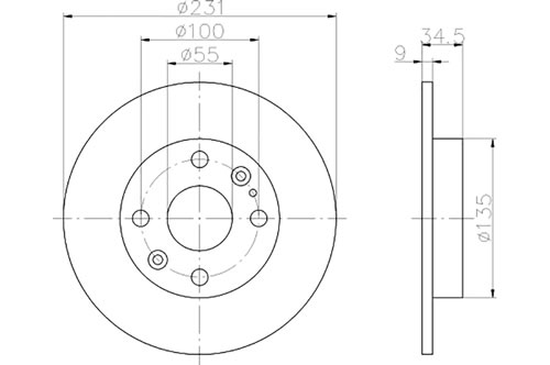 BROMSSKIVA - 2