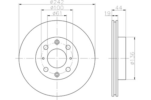 BROMSSKIVA - 2