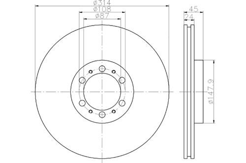 BROMSSKIVA - 2