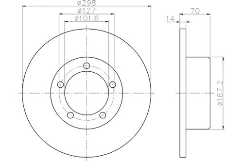 BROMSSKIVA - 2