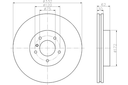 BROMSSKIVA - 2