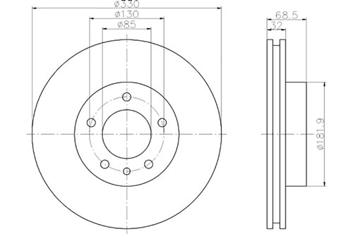 BROMSSKIVA - 2