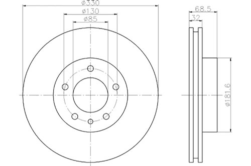BROMSSKIVA - 2