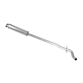 Exhaust spare parts middle / Rear muffler
