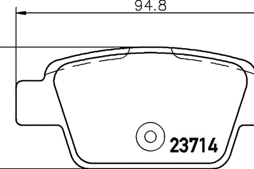 BROMSKLOTSSATS - 2