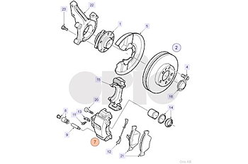 Bromsok 9-5 02-10 307mm VF