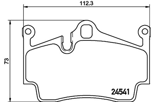BROMSKLOTSSATS - 2