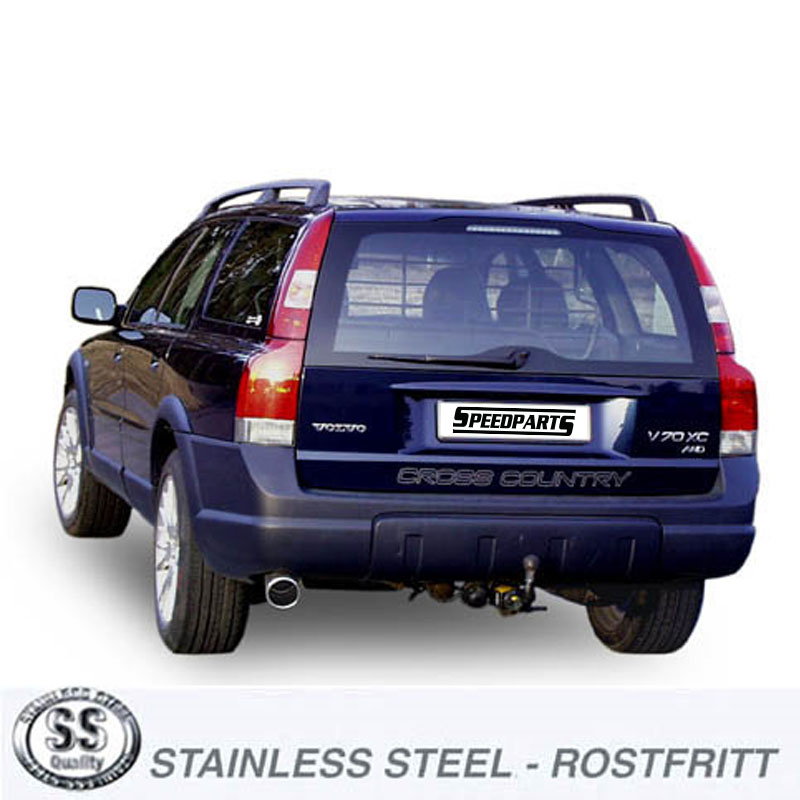 2,5" Sportavgassystem halvsats rostfritt - 3