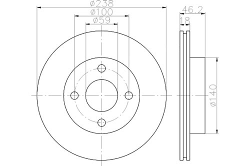 BROMSSKIVA - 2