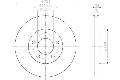 BROMSSKIVA - 2