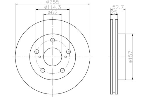 BROMSSKIVA - 2