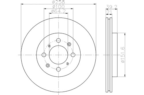BROMSSKIVA - 2