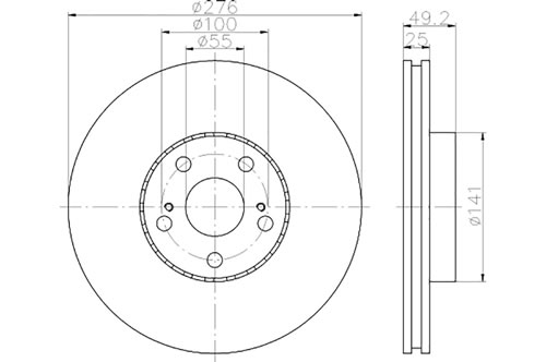 BROMSSKIVA - 2